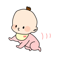 赤ちゃんの毛玉